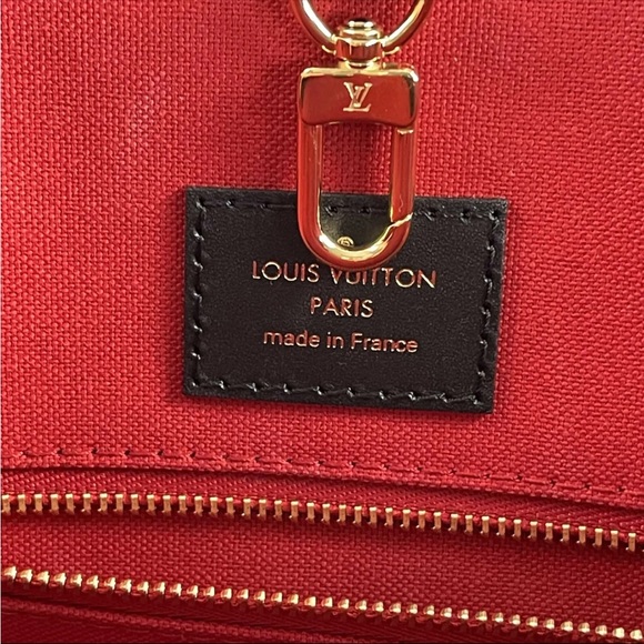 Pre-loved LOUIS VUITTON ONTHEGO MM MONOGRAM REVERSE CANVAS -PRISTINE Condition😍 - Picture 10 of 11